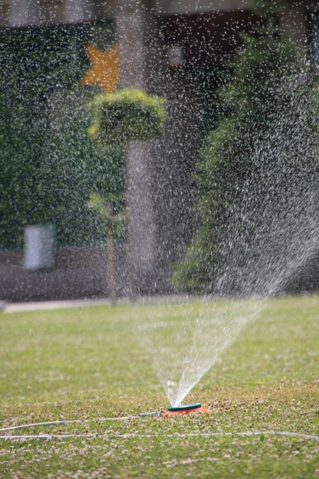 aspersor control legionella