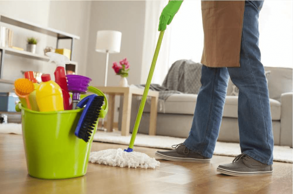 Mantén tu casa bien limpia.