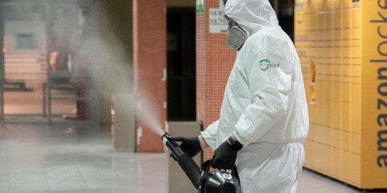 Protocolos de limpieza y desinfección frente al COVID19 Protocolos de limpieza y desinfección frente al COVID19